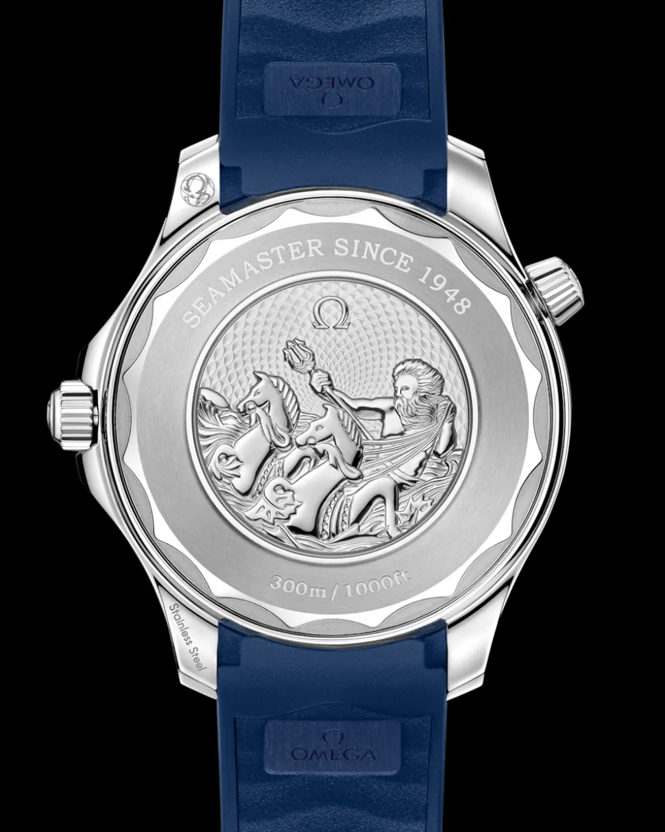 42 mm, Stahl mit Kautschukband
