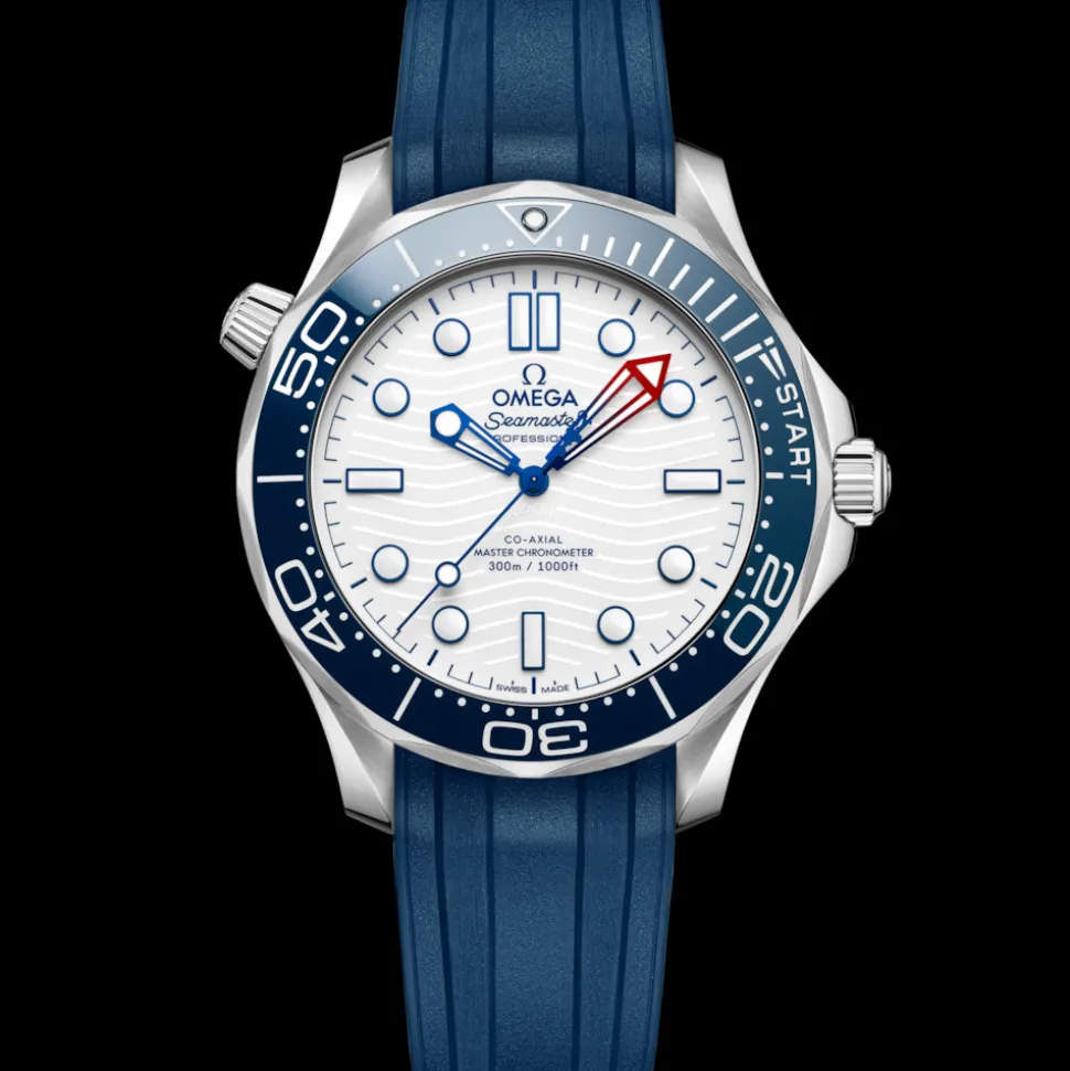 42 mm, Stahl mit Kautschukband