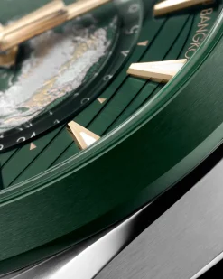 43 mm, Stahl mit Kautschukband