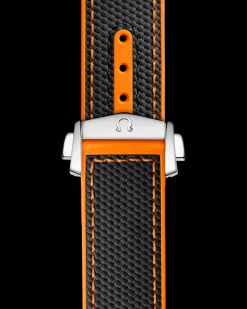 45,5 mm, Stahl mit Kautschukband