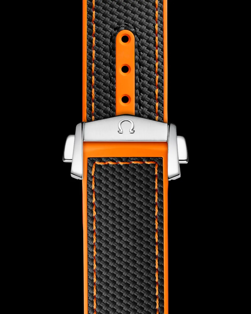 45,5 mm, Stahl mit Kautschukband