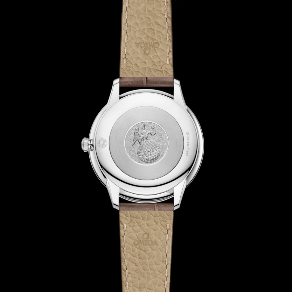 30 mm, Stahl mit Lederarmband