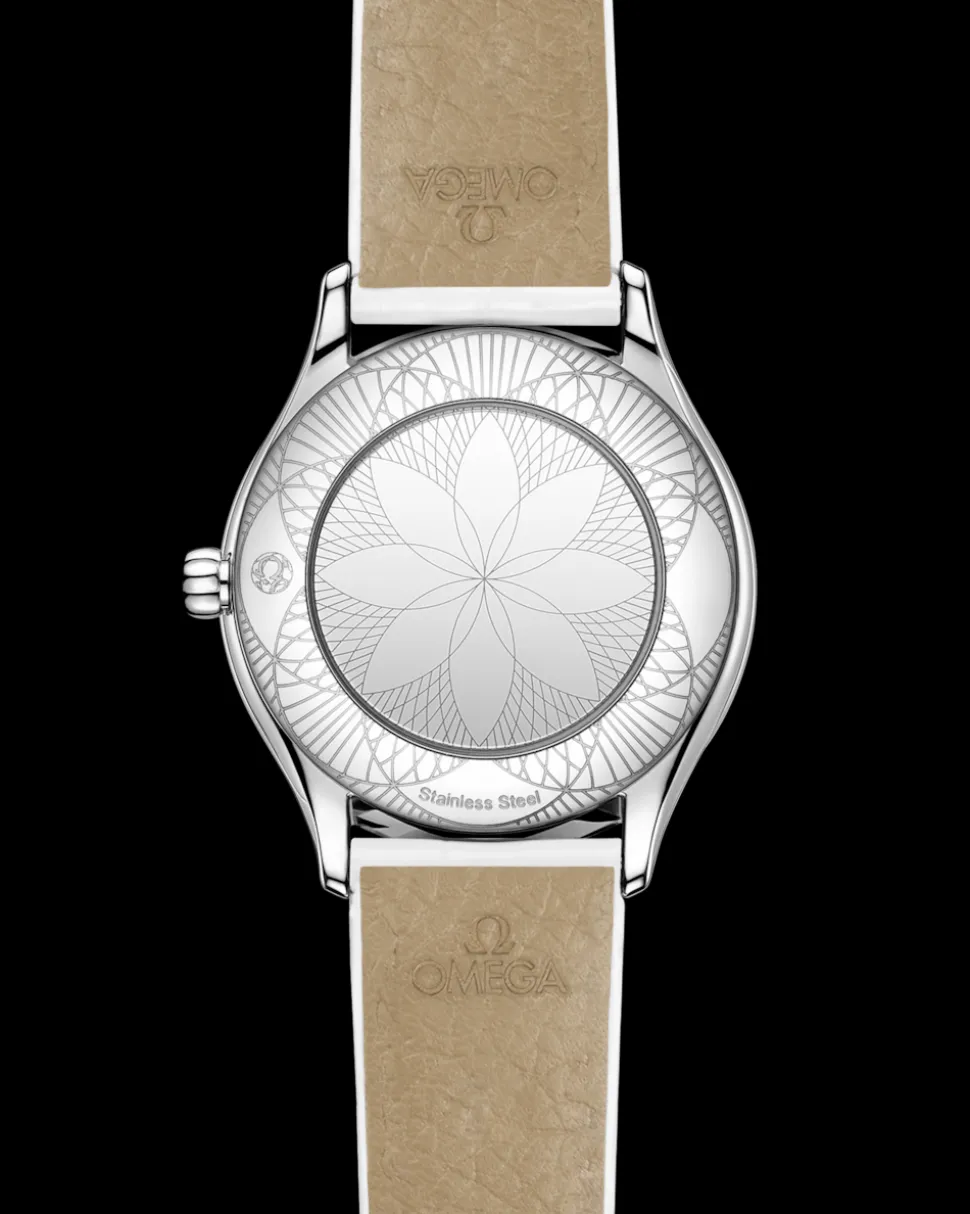 26 mm, Stahl mit Lederarmband