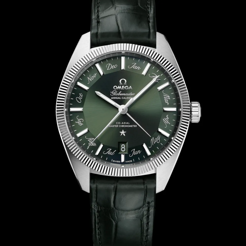 41 mm, Stahl mit Lederarmband