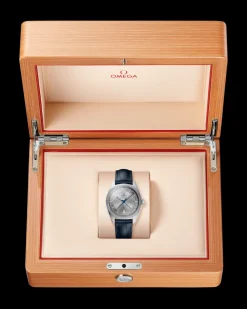 41 mm, Stahl mit Lederarmband