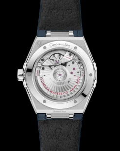 39 mm, Stahl mit Lederarmband