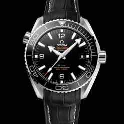 43,5 mm, Stahl mit Lederarmband mit Innenseite aus Kautschuk