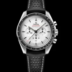 42 mm, Stahl mit Lederarmband