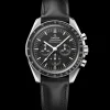 42 mm, Stahl mit Lederarmband