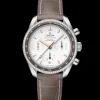 38 mm, Stahl mit Lederarmband