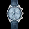 38 mm, Stahl mit Lederarmband
