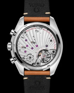 43 mm, Stahl mit Lederarmband