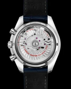 44,25 mm, Stahl mit Lederarmband