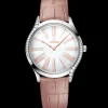 36 mm, Stahl mit Lederarmband