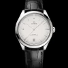 40 mm, Stahl mit Lederarmband