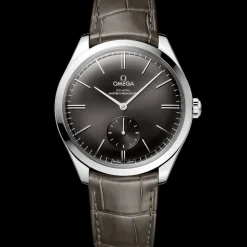 40 mm, Stahl mit Lederarmband