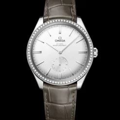 40 mm, Stahl mit Lederarmband