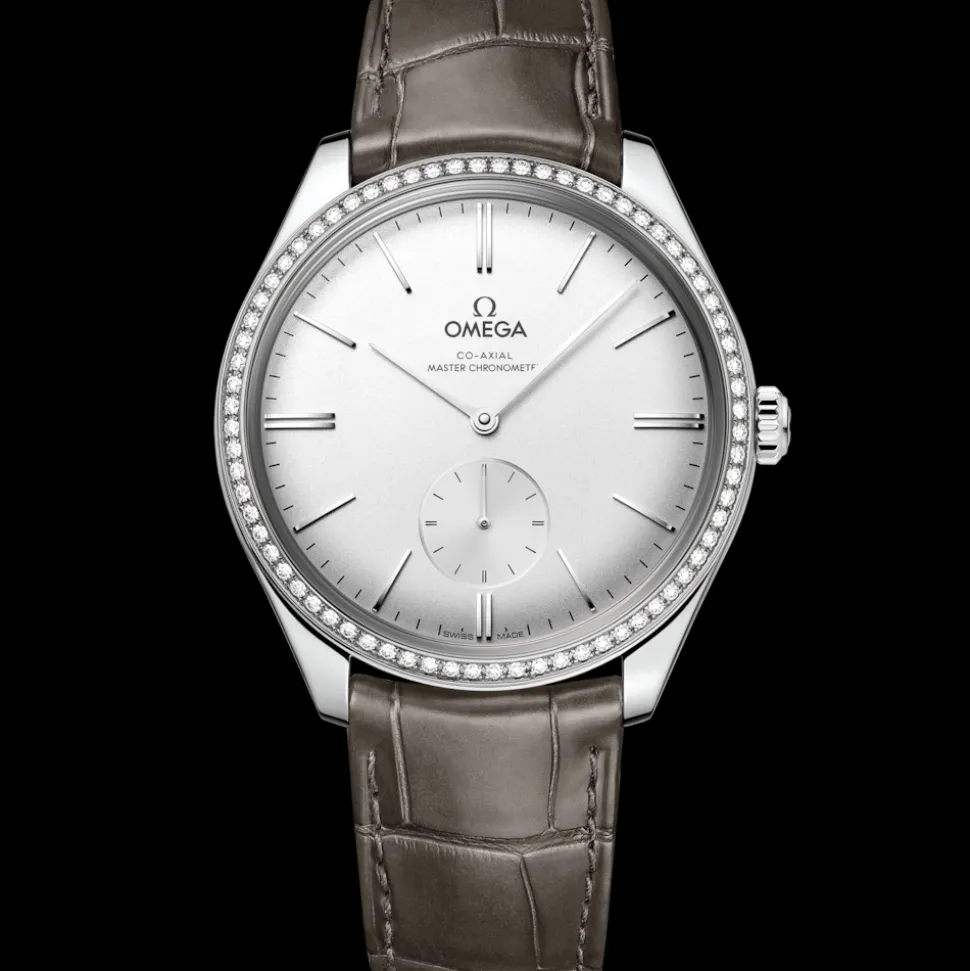 40 mm, Stahl mit Lederarmband