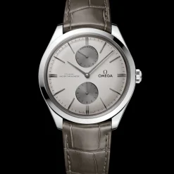 40 mm, Stahl mit Lederarmband