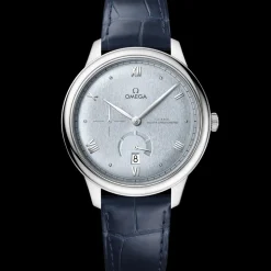41 mm, Stahl mit Lederarmband