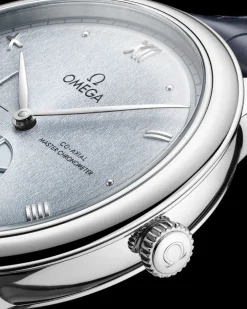 41 mm, Stahl mit Lederarmband