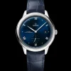 41 mm, Stahl mit Lederarmband