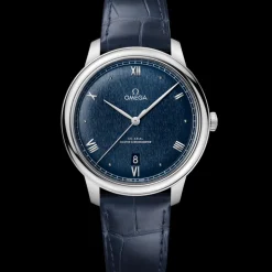 40 mm, Stahl mit Lederarmband