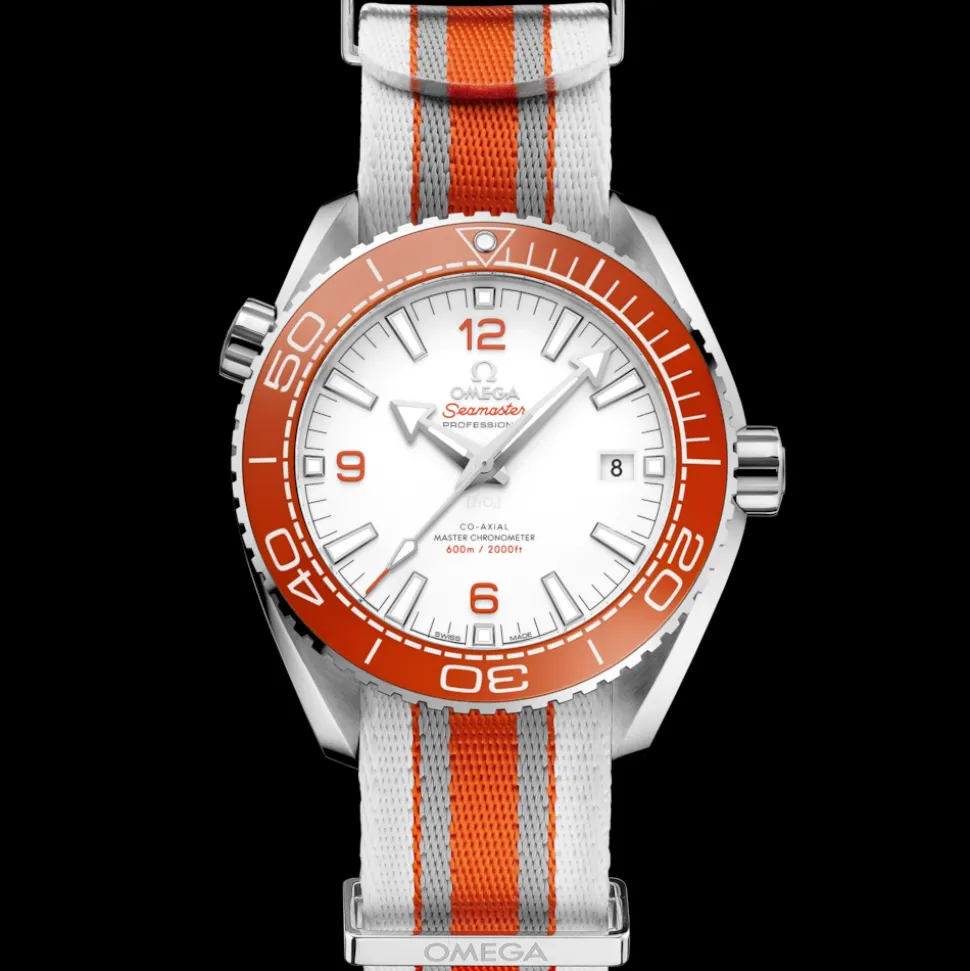 43,5 mm, Stahl mit NATO‑Armband