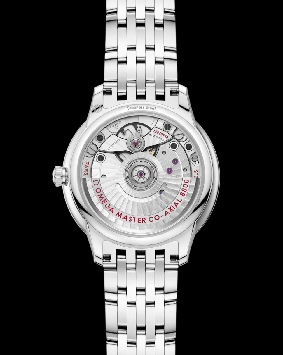 34 mm, Stahl mit Stahlarmband
