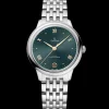 34 mm, Stahl mit Stahlarmband