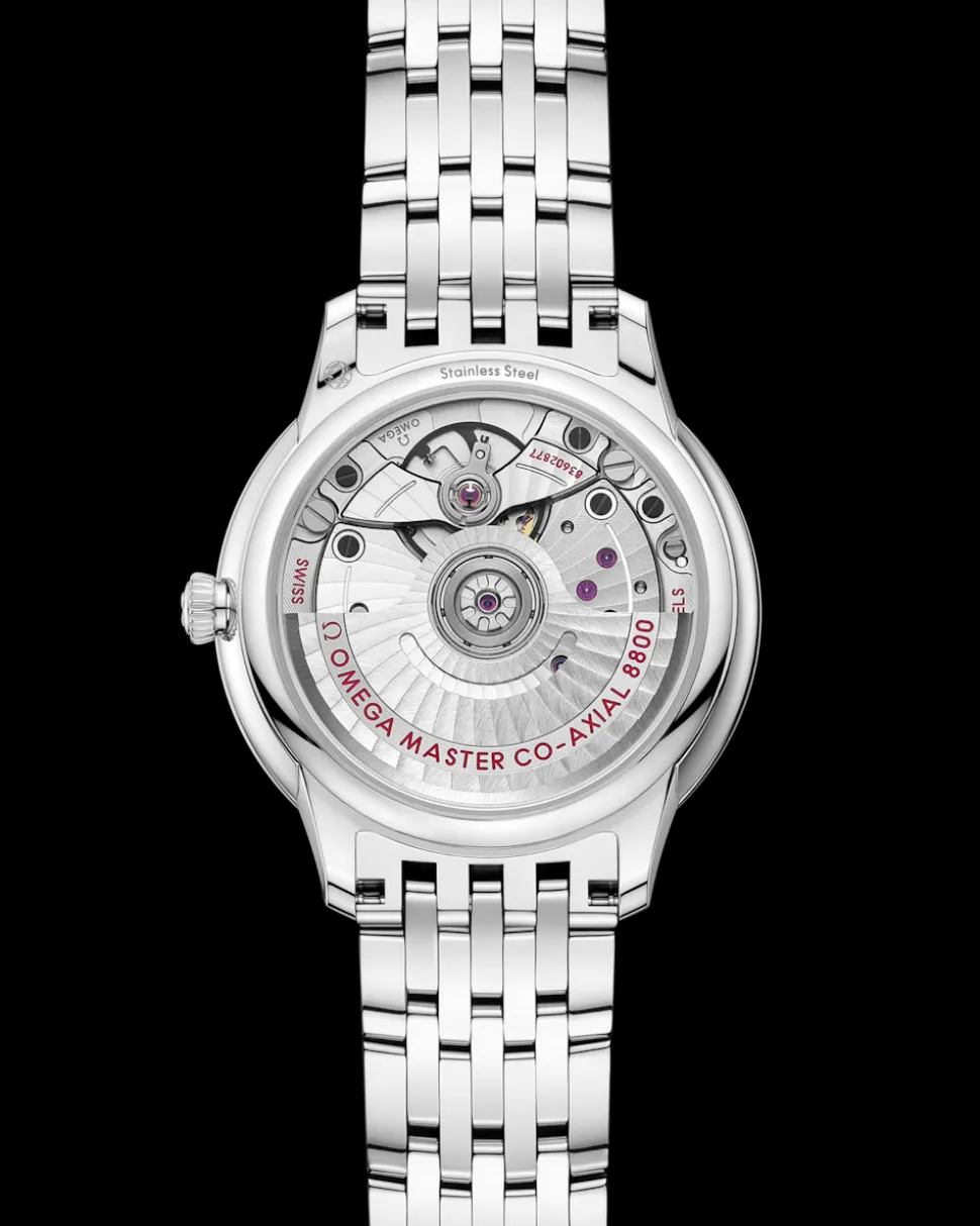 34 mm, Stahl mit Stahlarmband
