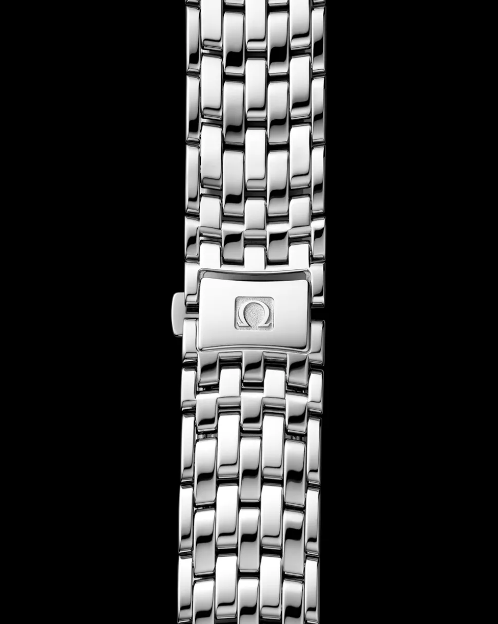 39,5 mm, Stahl mit Stahlarmband