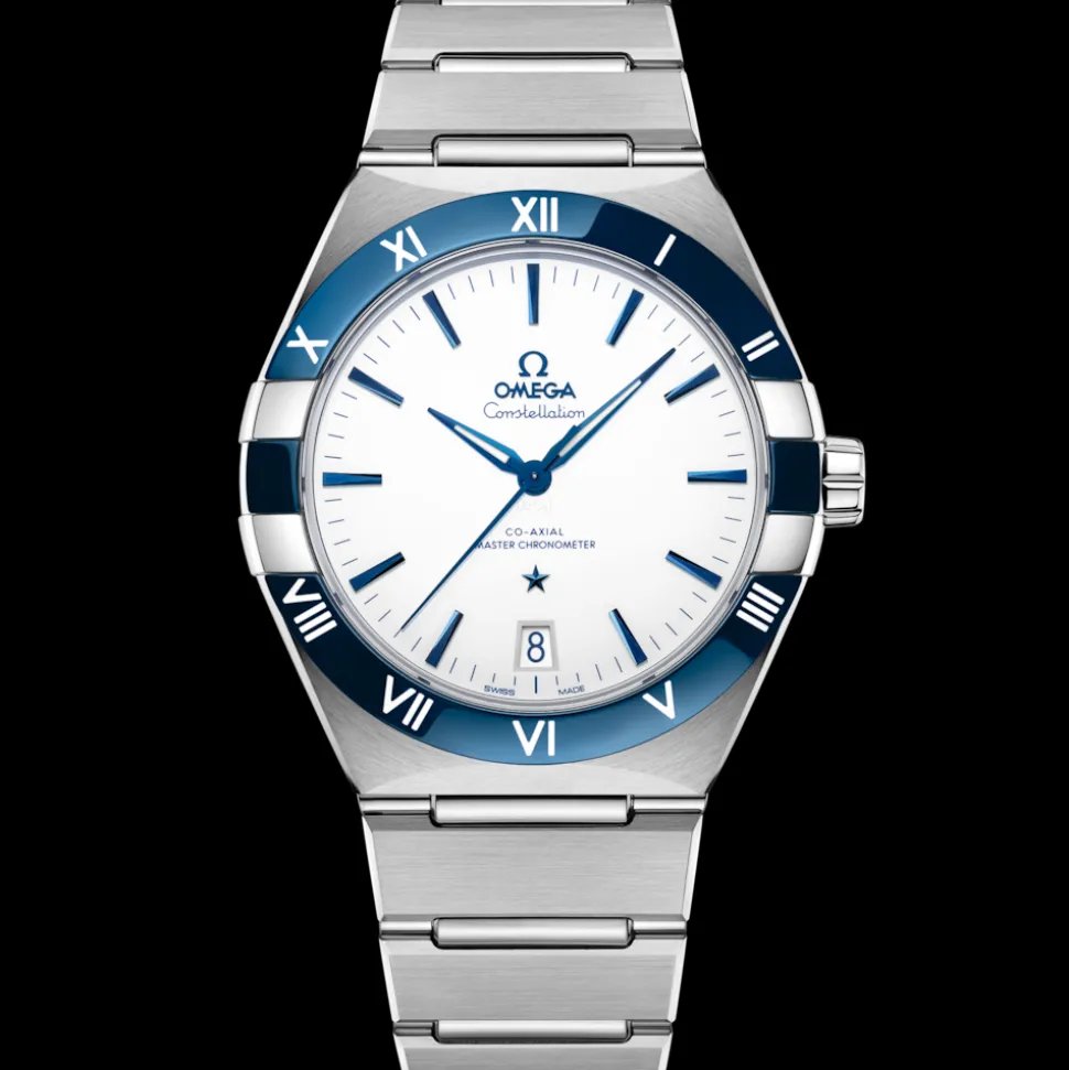 41 mm, Stahl mit Stahlarmband