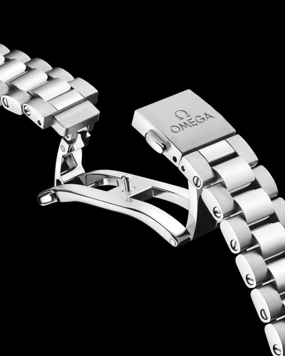 41 mm, Stahl mit Stahlarmband