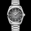 38 mm, Stahl mit Stahlarmband