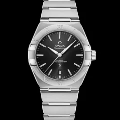 39 mm, Stahl mit Stahlarmband