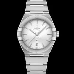 39 mm, Stahl mit Stahlarmband