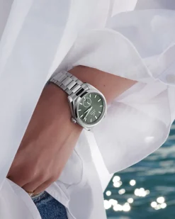 38 mm, Stahl mit Stahlarmband