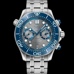 44 mm, Stahl mit Stahlarmband
