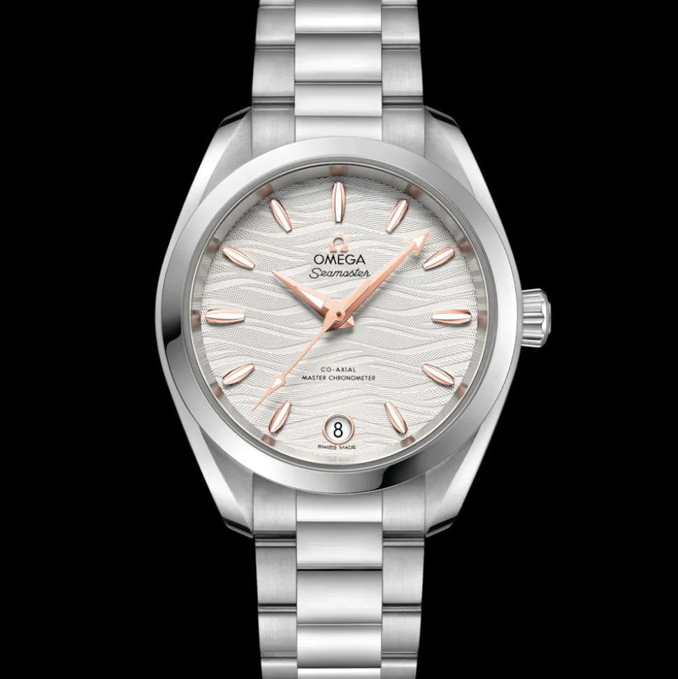 34 mm, Stahl mit Stahlarmband