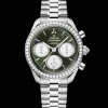 38 mm, Stahl mit Stahlarmband