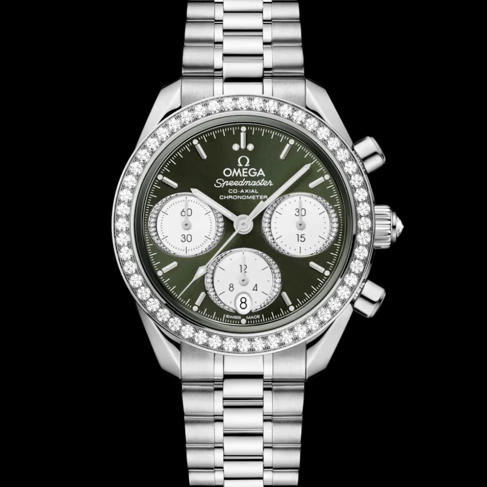 38 mm, Stahl mit Stahlarmband