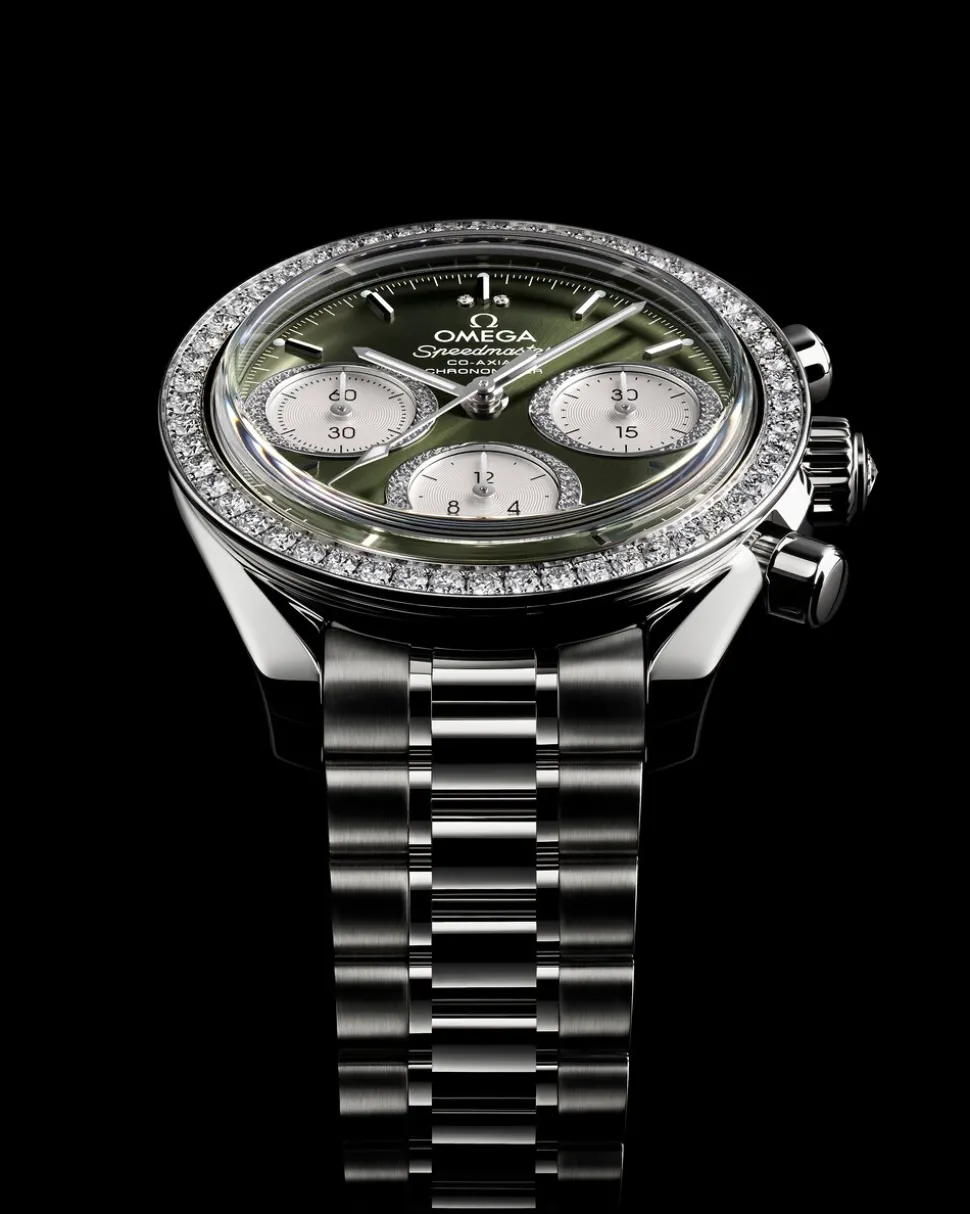 38 mm, Stahl mit Stahlarmband