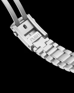 44,25 mm, Stahl mit Stahlarmband