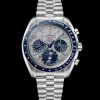 43 mm, Stahl mit Stahlarmband