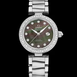 34 mm, Stahl mit Stahlarmband
