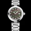 34 mm, Stahl mit Stahlarmband