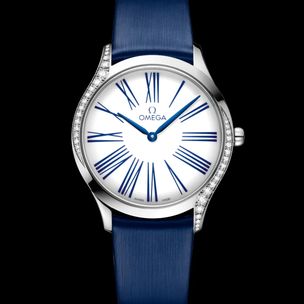 36 mm, Stahl mit Textilarmband