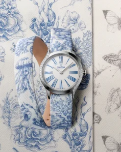 26 mm, Stahl mit „Toile de Jouy“