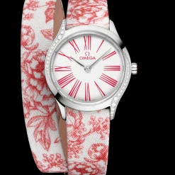 26 mm, Stahl mit „Toile de Jouy“